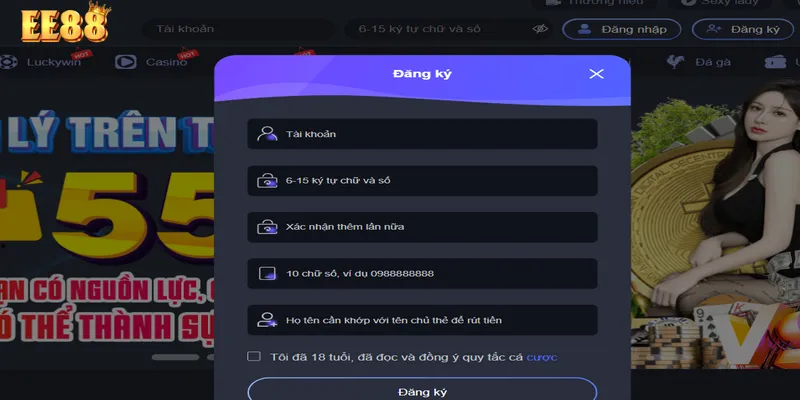 Điền các dữ liệu cá nhân tương ứng theo từng ô yêu cầu Điền các dữ liệu cá nhân tương ứng theo từng ô yêu cầu