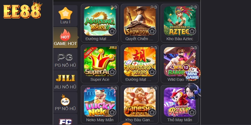 Game Slots EE88 đa dạng chủ đề Game Slots EE88 đa dạng chủ đề